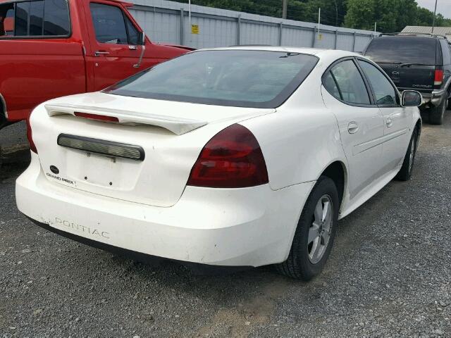 2G2WP552361233885 - 2006 PONTIAC GRAND PRIX WHITE photo 4