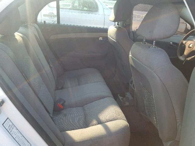 1G1ZC5E15BF302308 - 2011 CHEVROLET MALIBU 1LT თეთრი ფოტო 6