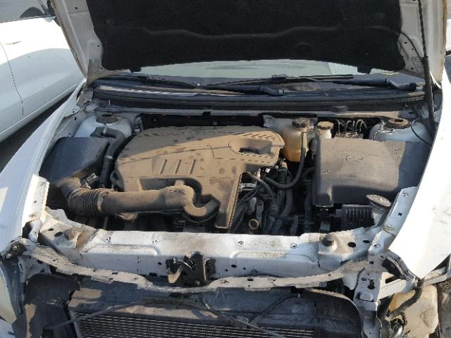 1G1ZC5E15BF302308 - 2011 CHEVROLET MALIBU 1LT თეთრი ფოტო 7