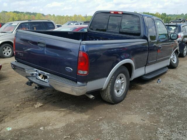 1FTRX17L23NA28429 - 2003 FORD F150 BLUE photo 4