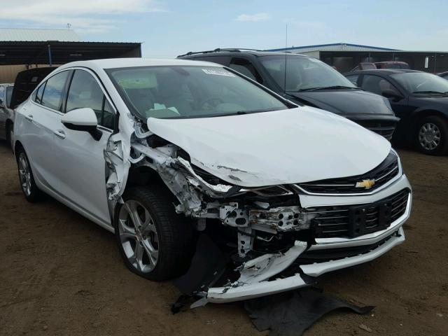 1G1BF5SM7H7167407 - 2017 CHEVROLET CRUZE PREM WHITE photo 1