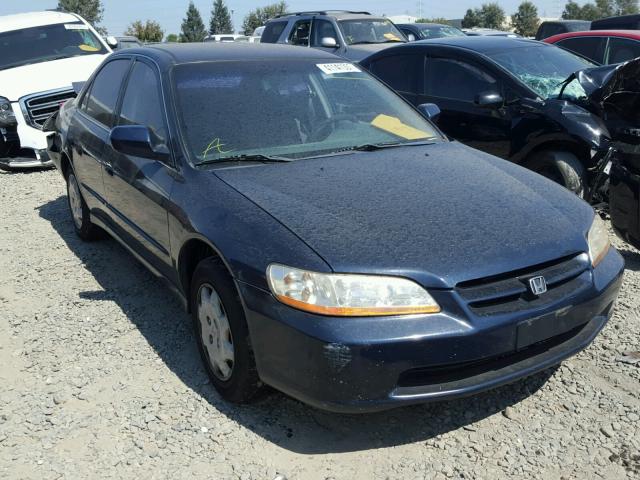 JHMCG6659YC026703 - 2000 HONDA ACCORD LX BLUE photo 1