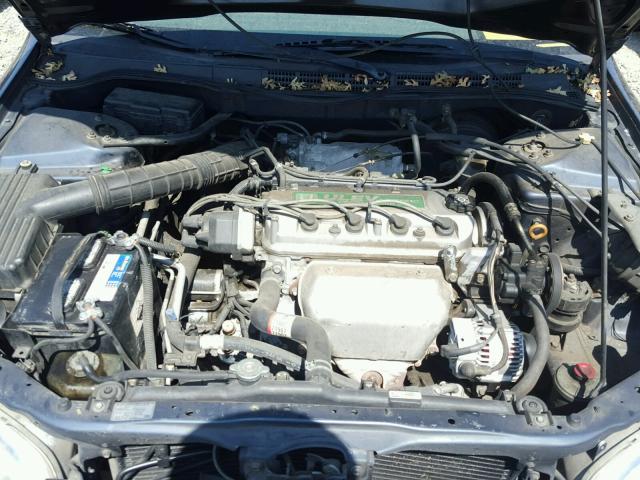 JHMCG6659YC026703 - 2000 HONDA ACCORD LX BLUE photo 7