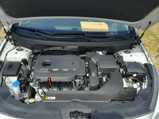 5NPE24AF6FH184320 - 2015 HYUNDAI SONATA SILVER photo 7