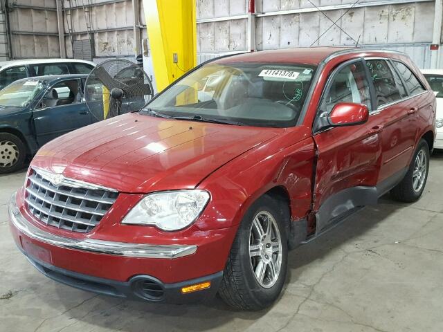 2A8GM68X87R327133 - 2007 CHRYSLER PACIFICA T RED photo 2
