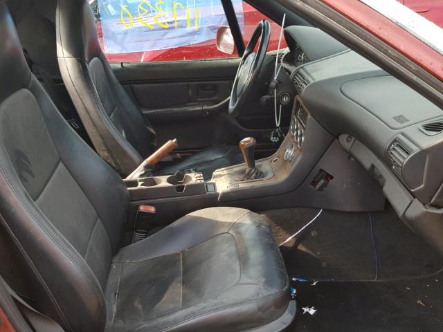 WBACH934XYLF89478 - 2000 BMW Z3 2.3 RED photo 5
