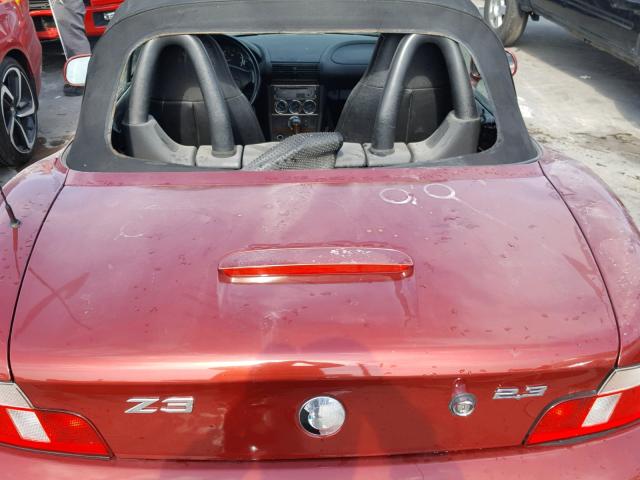 WBACH934XYLF89478 - 2000 BMW Z3 2.3 RED photo 6