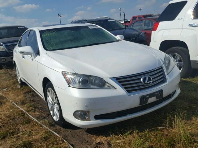 JTHBK1EG0B2461137 - 2011 LEXUS ES 350 WHITE photo 1