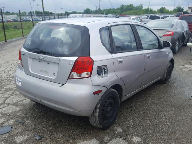 KL1TD66688B153040 - 2008 CHEVROLET AVEO BASE Boz foto 4