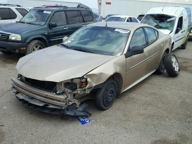 2G2WP522051345997 - 2005 PONTIAC GRAND PRIX Ոսկեգույն լուսանկար 2