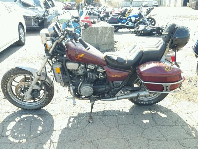 JH2RC2102EM006513 - 1984 HONDA VF700 C BURGUNDY photo 9