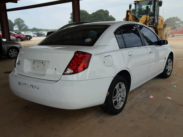 1G8AJ52F44Z190686 - 2004 SATURN ION LEVEL WHITE photo 4