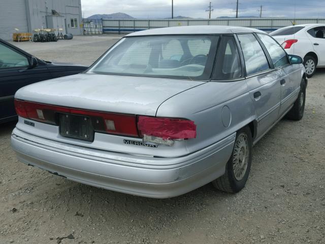 1MECM50U6NG625002 - 1992 MERCURY SABLE SILVER photo 4