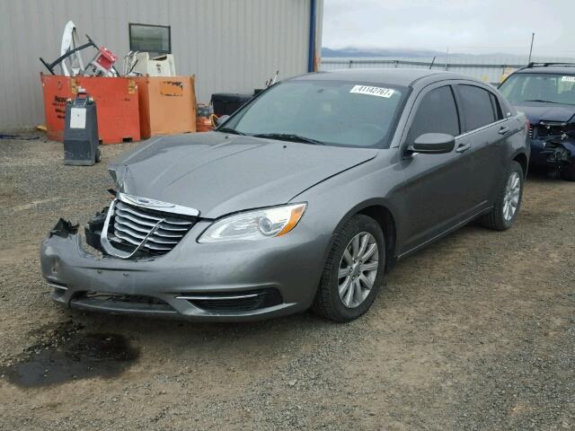 1C3CCBBB6CN226389 - 2012 CHRYSLER 200 TOURIN SILVER photo 2