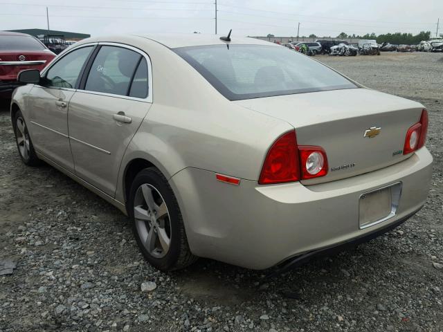 1G1ZC5EU3BF399132 - 2011 CHEVROLET MALIBU 1LT ოქროსფერი ფოტო 3