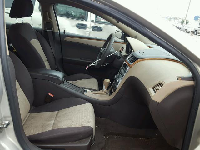 1G1ZC5EU3BF399132 - 2011 CHEVROLET MALIBU 1LT ოქროსფერი ფოტო 5