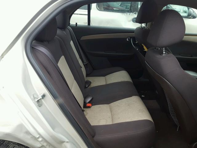 1G1ZC5EU3BF399132 - 2011 CHEVROLET MALIBU 1LT ოქროსფერი ფოტო 6