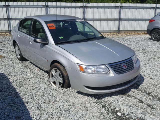 1G8AJ55F87Z199567 - 2007 SATURN ION LEVEL SILVER photo 1
