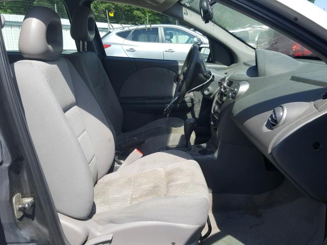 1G8AJ55F87Z199567 - 2007 SATURN ION LEVEL SILVER photo 5