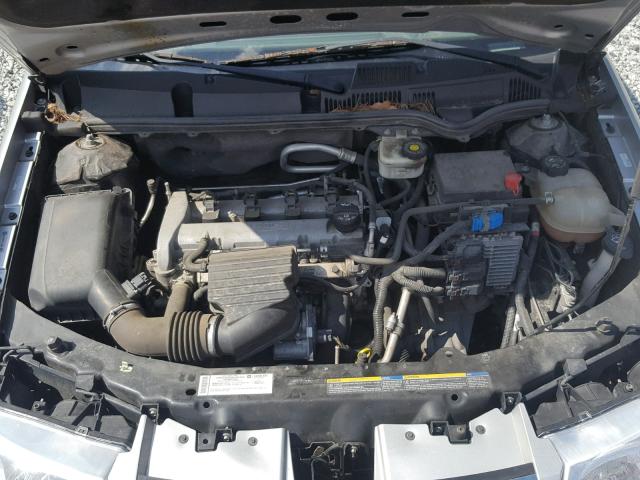 1G8AJ55F87Z199567 - 2007 SATURN ION LEVEL SILVER photo 7