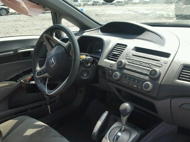 1HGFA16849L002289 - 2009 HONDA CIVIC EX 蓝色 照片 9