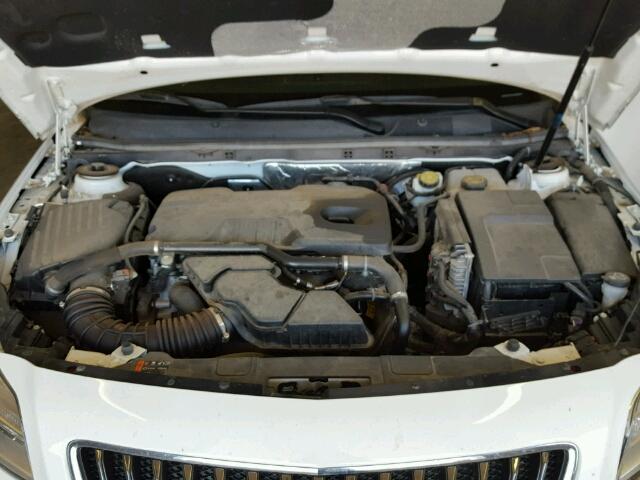 2G4GS5EK0C9205145 - 2012 BUICK REGAL WHITE photo 7