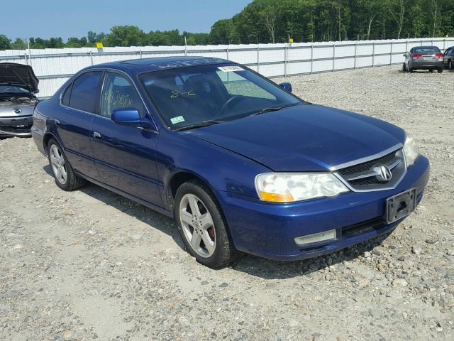 19UUA56912A020211 - 2002 ACURA 3.2TL TYPE BLUE photo 1