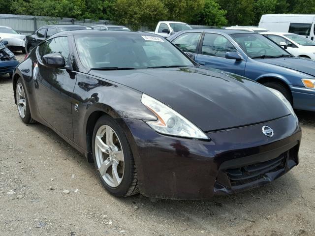 JN1AZ4EH2AM505289 - 2010 NISSAN 370Z MAROON photo 1