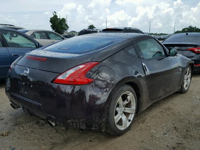 JN1AZ4EH2AM505289 - 2010 NISSAN 370Z MAROON photo 4