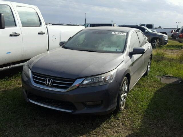 1HGCR3F98EA024477 - 2014 HONDA ACCORD TOU GRAY photo 2