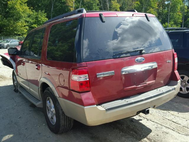 1FMFU18517LA16023 - 2007 FORD EXPEDITION RED photo 3