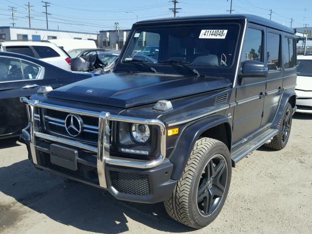 WDCYC7DF1HX267808 - 2017 MERCEDES-BENZ G 63 AMG BLACK photo 2