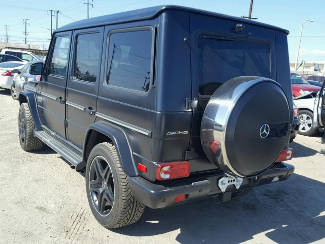 WDCYC7DF1HX267808 - 2017 MERCEDES-BENZ G 63 AMG BLACK photo 3