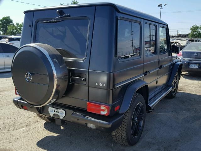 WDCYC7DF1HX267808 - 2017 MERCEDES-BENZ G 63 AMG BLACK photo 4