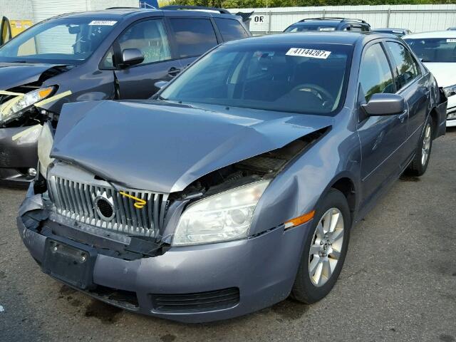 3MEHM07Z97R600522 - 2007 MERCURY MILAN GRAY photo 2