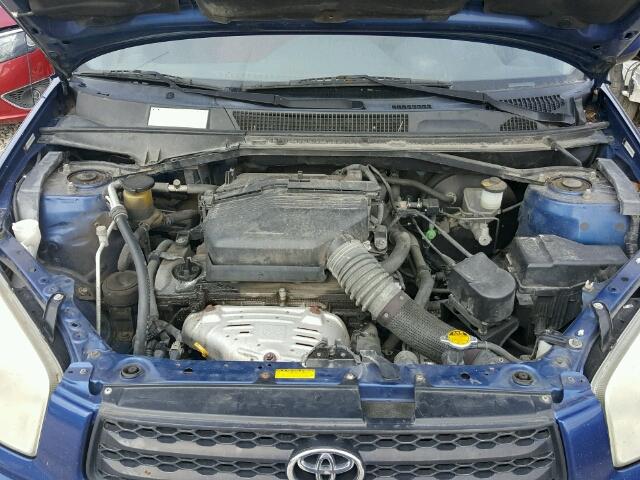 JTEGH20V226008790 - 2002 TOYOTA RAV4 BLUE photo 7