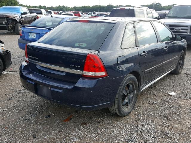 1G1ZT61816F290589 - 2006 CHEVROLET MALIBU MAX BLUE photo 4