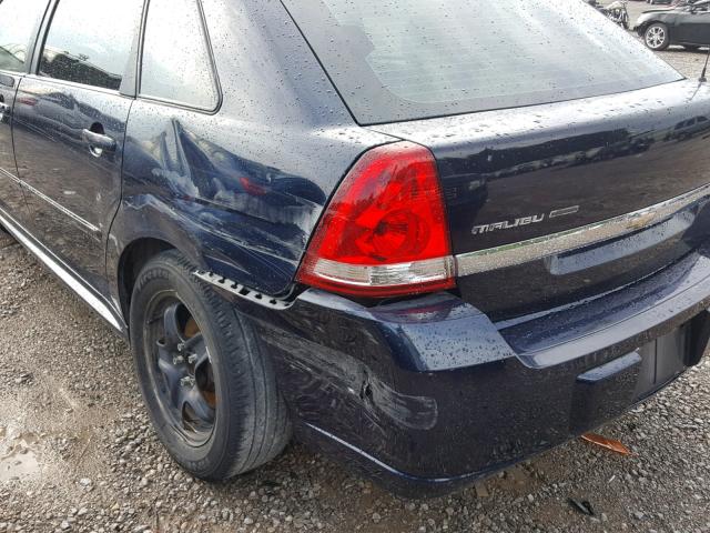 1G1ZT61816F290589 - 2006 CHEVROLET MALIBU MAX BLUE photo 9