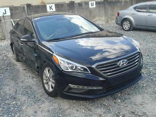 5NPE24AA7FH132652 - 2015 HYUNDAI SONATA ECO BLACK photo 1