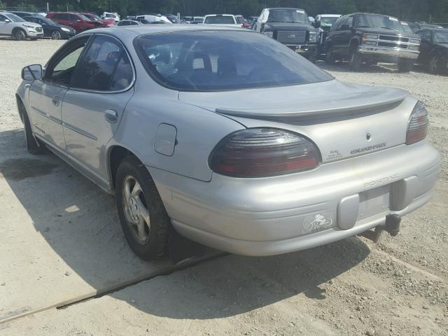 1G2WJ52K0XF307943 - 1999 PONTIAC GRAND PRIX SILVER photo 3