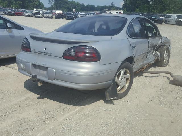 1G2WJ52K0XF307943 - 1999 PONTIAC GRAND PRIX SILVER photo 4