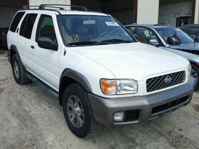 JN8DR07X81W506575 - 2001 NISSAN PATHFINDER WHITE photo 1