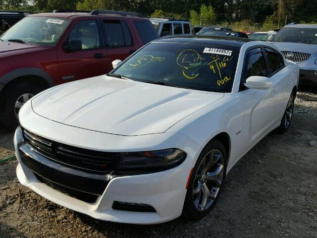 2C3CDXCT0GH104417 - 2016 DODGE CHARGER R/ WHITE photo 1