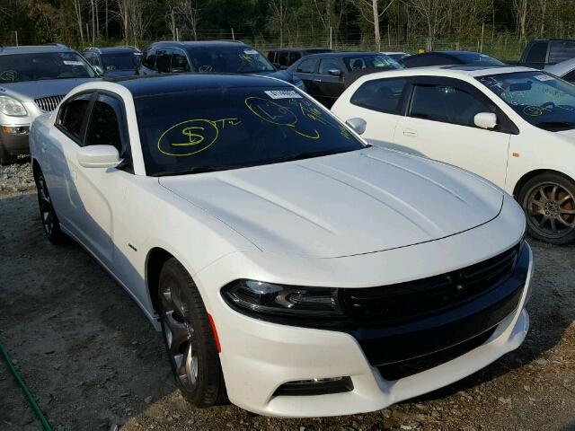 2C3CDXCT0GH104417 - 2016 DODGE CHARGER R/ WHITE photo 2