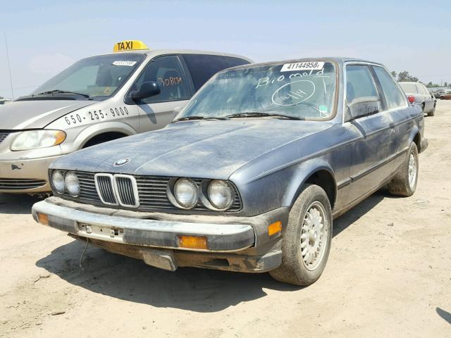 WBAAK7400E8765863 - 1984 BMW 318 I BLUE photo 2