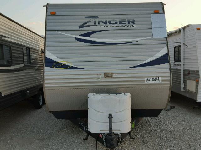 4V0TC2524CA015471 - 2012 ZING TRAILER TWO TONE photo 9