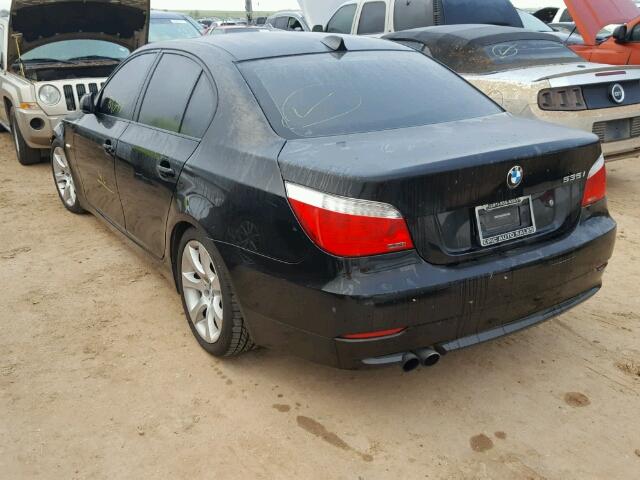 WBANW13559C162586 - 2009 BMW 535 I BLACK photo 3