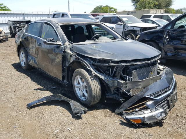 1G1ZB5ST7GF264113 - 2016 CHEVROLET MALIBU LS შავი ფოტო 1
