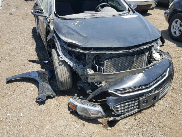 1G1ZB5ST7GF264113 - 2016 CHEVROLET MALIBU LS შავი ფოტო 9