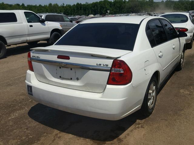 1G1ZT52815F259141 - 2005 CHEVROLET MALIBU LS WHITE photo 4
